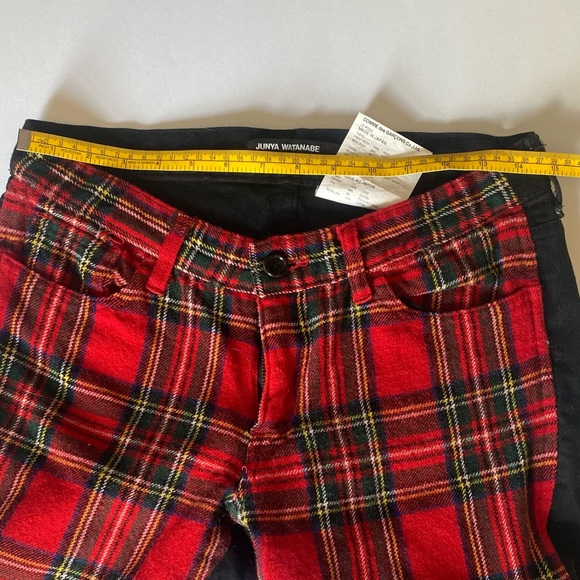 Comme des Garcons Junya Watanabe vintage Plaid Pants - Picture 9 of 11